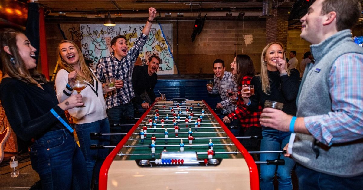 Community Foosball How Foosball Tournaments Help Build Local Communities