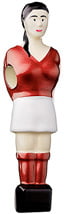 Bonzini Female Figurine - Red